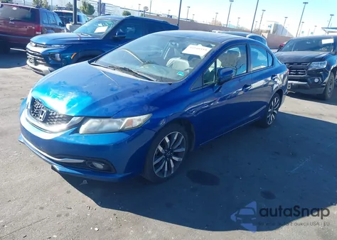 2015 Honda Civic Ex-L z USA, uszkodzony, nr VIN 19XFB2F96FE215730